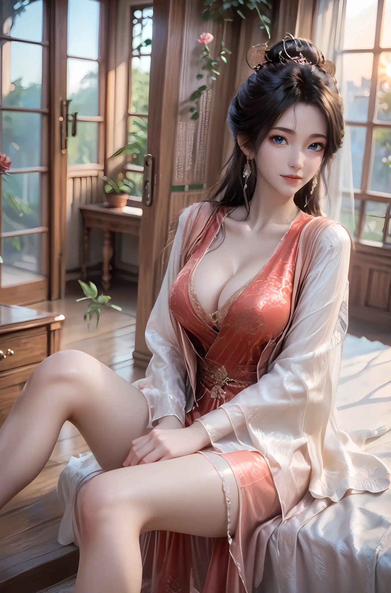Legend of Mortal Cultivation – Mu Peiling – Koleksi Gambar AI