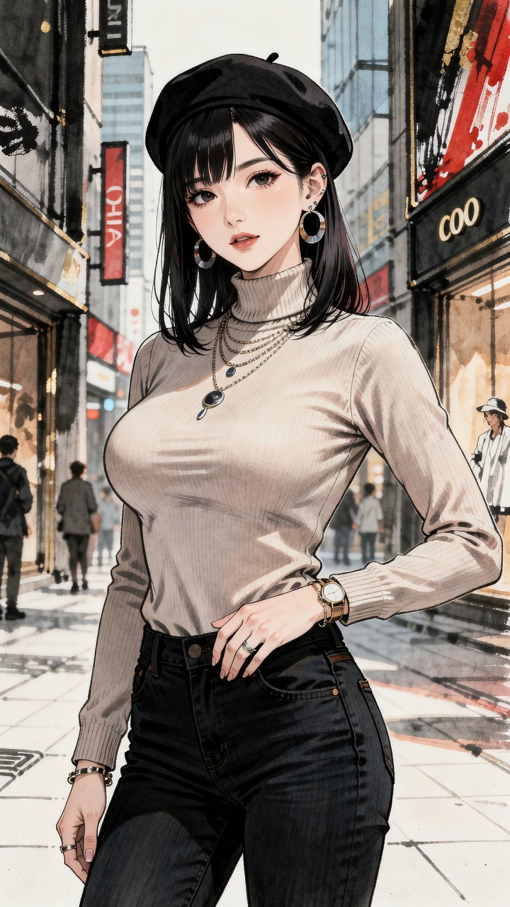 Fashionable women
