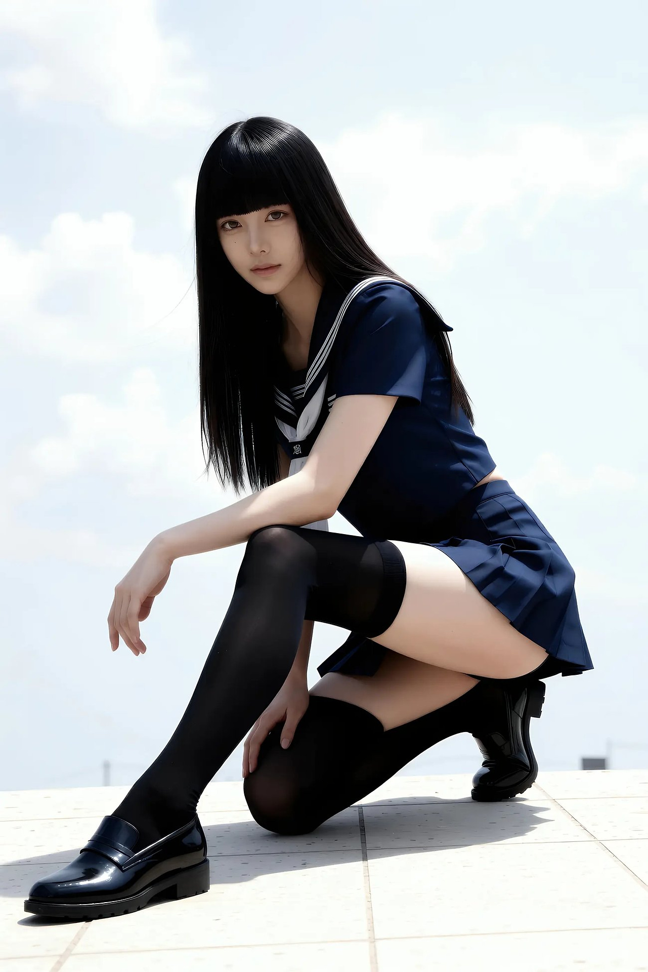 Nine Songs Lina - Sailor Suit Girl