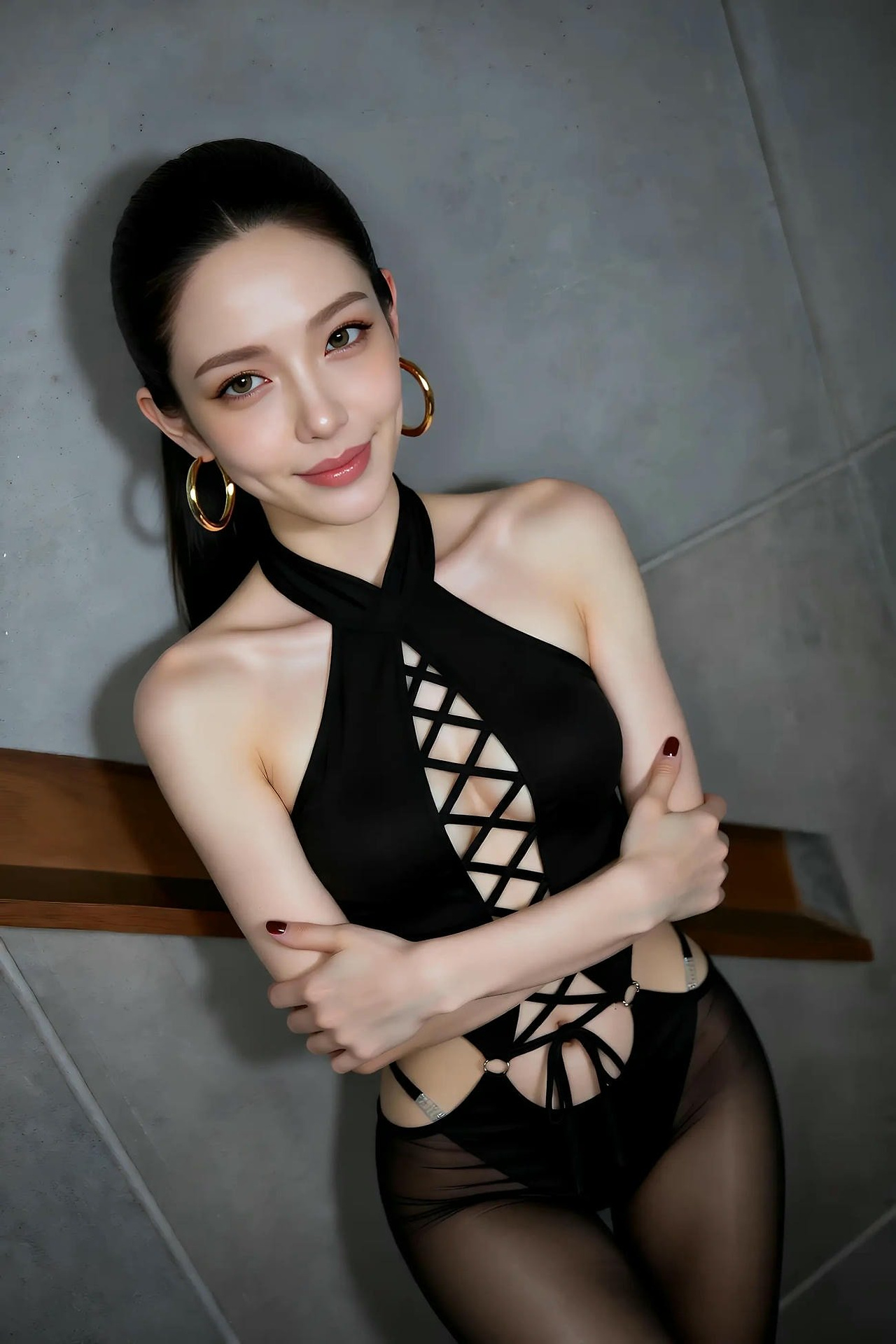 Mee-Mee - Erotic Black Silk