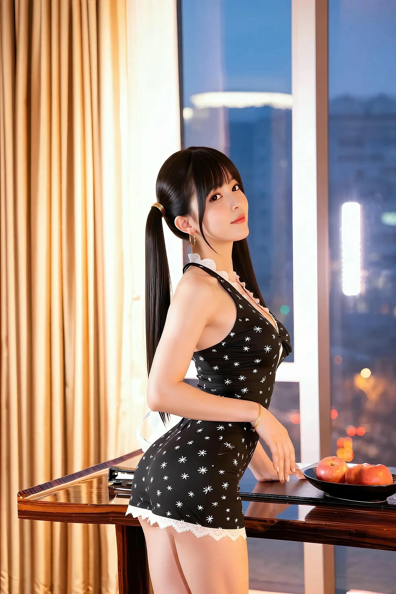 Grapefruit Sasa - Double Ponytail Cute