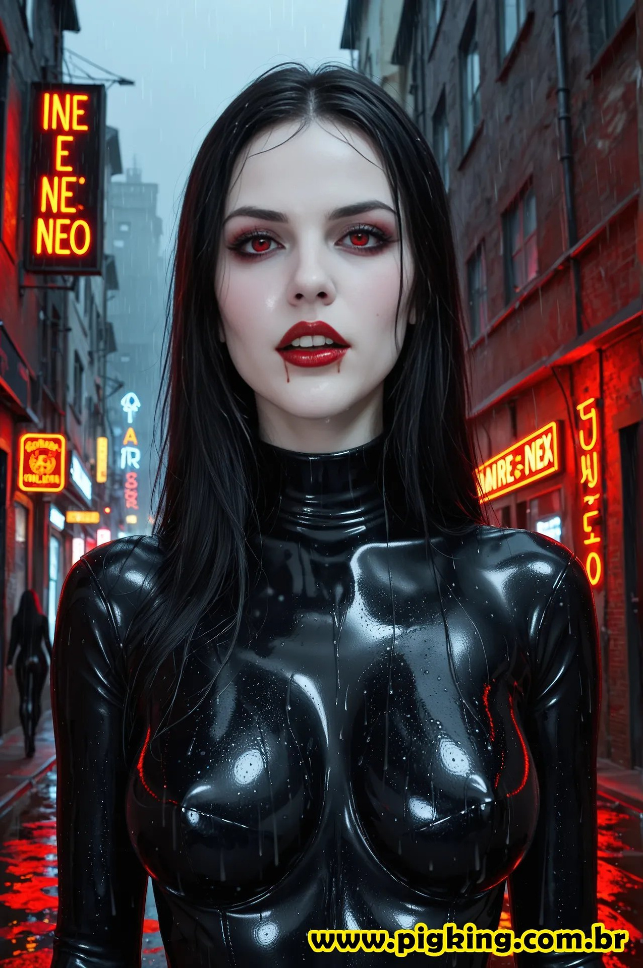 Elle, The Vampire Goddess of the Night 🩸🌙✨