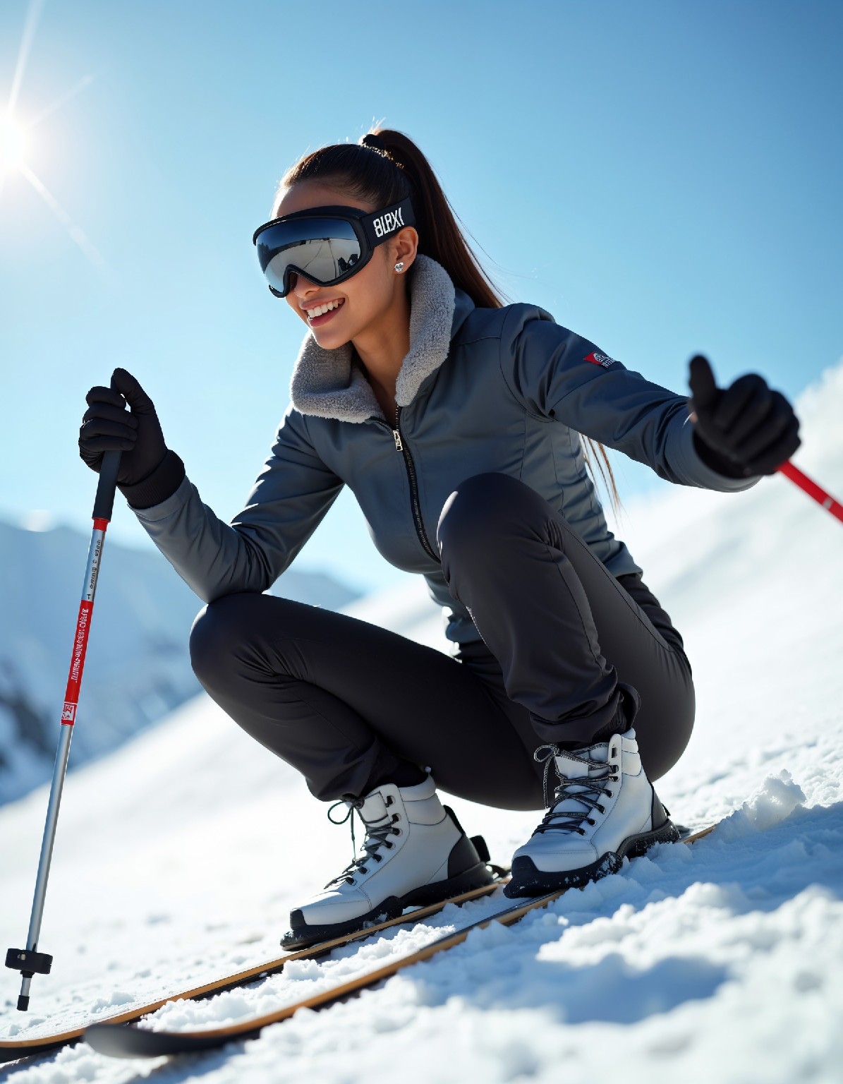 Skiing+Girl+ - 1